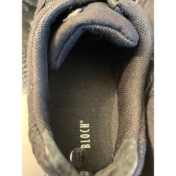 BLOCH S0528L-Boost Canvas Dance Sneakers-BLACK Women’s  Size 11.5 Medium NEW - Picture 3 of 13